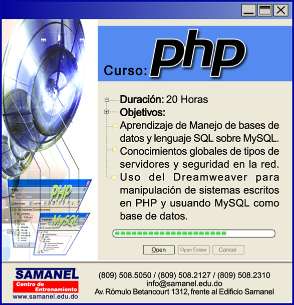 Curso PHP en Samanel
