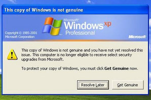 Microsoft explica reciente error en Windows Genuine Advantage