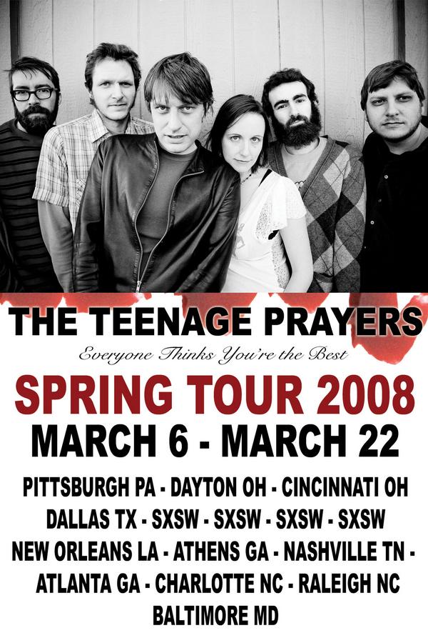 The Teenage Prayers Ready Second CD for Release March 18th