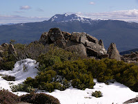 Mt Picton from the slopes of Hartz Peak - 4th August 2008