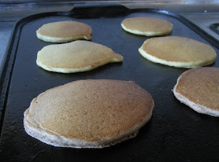 photo of sourdough pancakes by Mental Masala