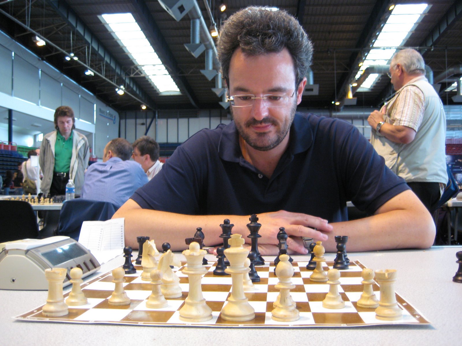 Le Grand-Maître International d'échecs Alberto David © Chess & Strategy
