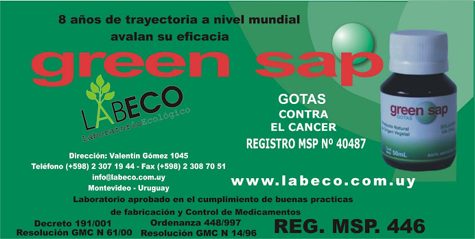 Green Sap de Labeco Ltda.