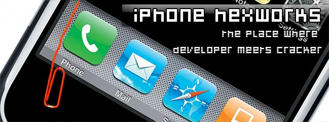 iPhone-Hexworks, where developer meets cracker !!!