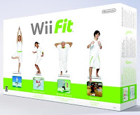 picture of the Wii Fit box with four kids doing different exercies