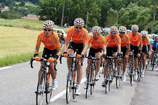 L'équipe Euskaltel roule dans la 9ème étape