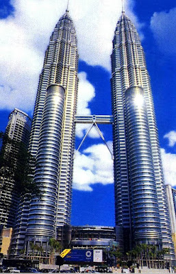 Bangunan Tertinggi Di Dunia Top5bPetronas+Twin+Towers