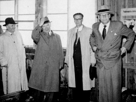 Urha Kaleva Kekkosen vierailu 1955