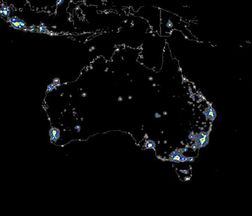 Map of Oz by Night