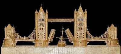 Michael Williams - Matchstick Model of Tower Bridge (2008)