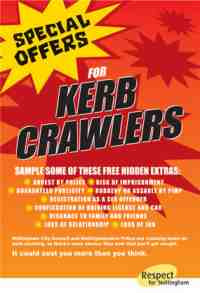 Nottinghamshire Kerb Crawling Poster (2004)