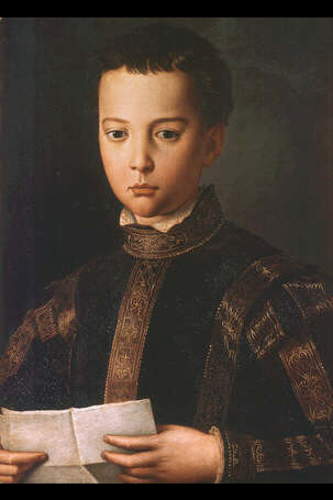 Francesco I de' Medici Portrait by Bronzino