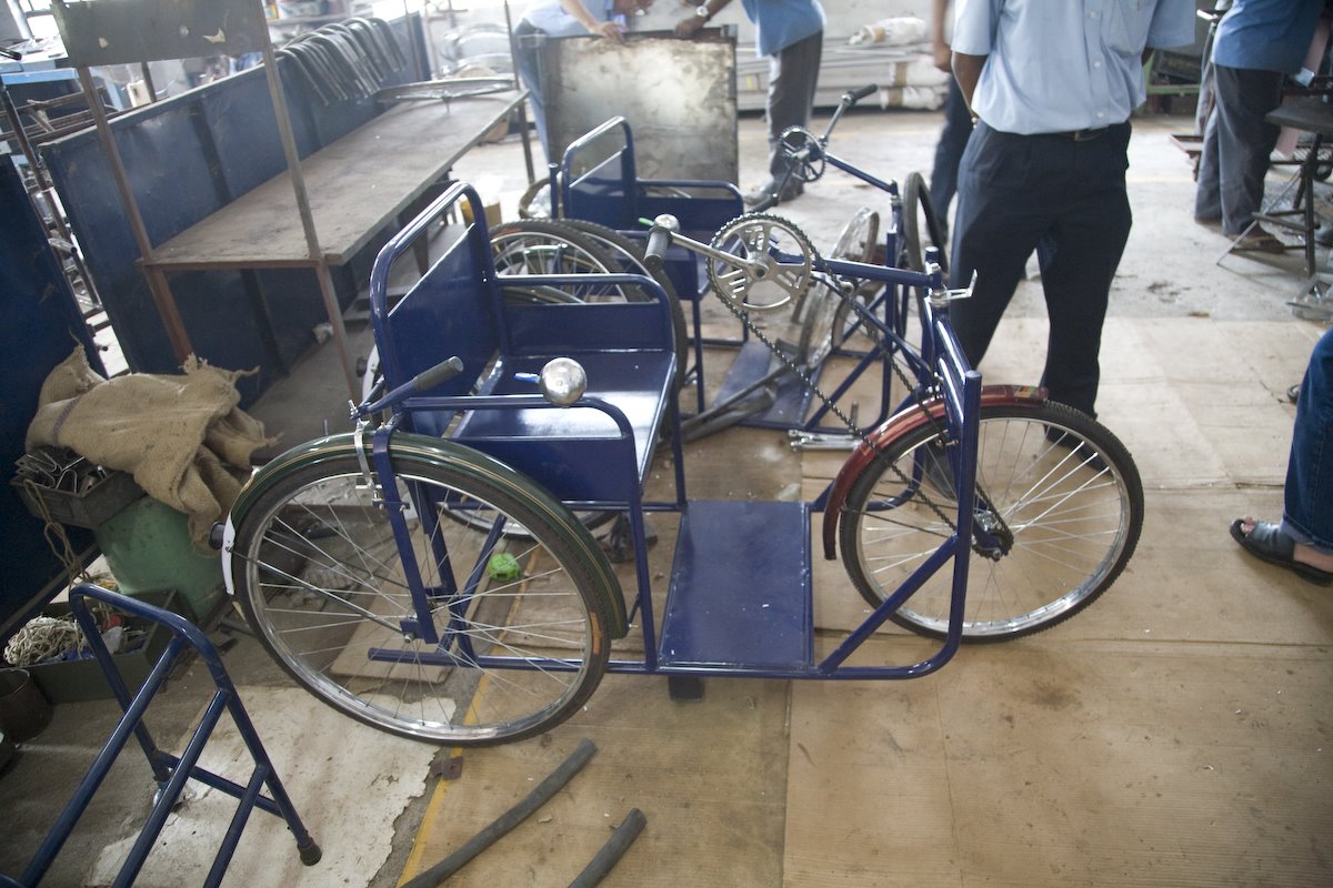 New tricycle in plant