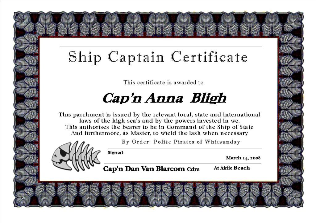Cap"n Anna Bligh
