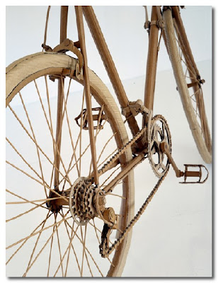 cardboard bike by chris gilmour