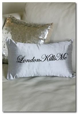 london kills me cushion