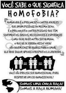 Homofobia é Crime!