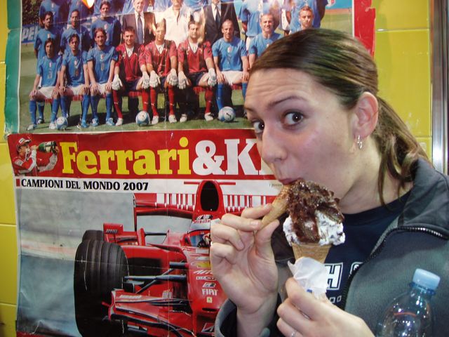 [Roxy,+Gelato+from+Blue+Ice,+and+a+Ferrari+poster.jpg]