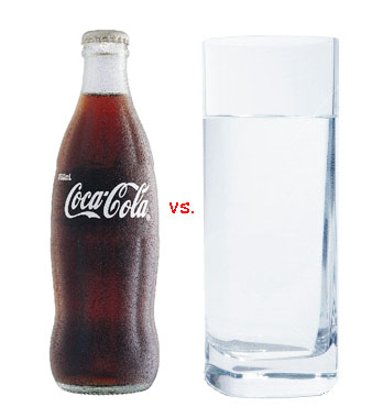 coke versus water: the quickening
