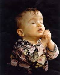 [baby+praying]