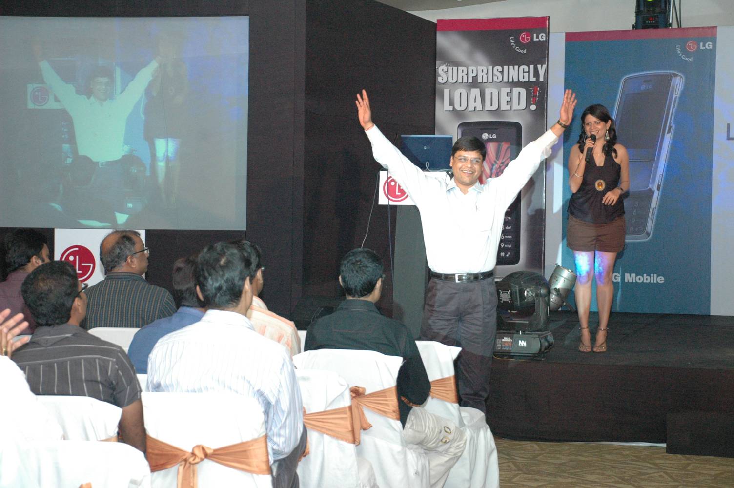 LG Dealers Meet- 4 City Tour -Pune , Bombay, Aurangabad n Nagpur .