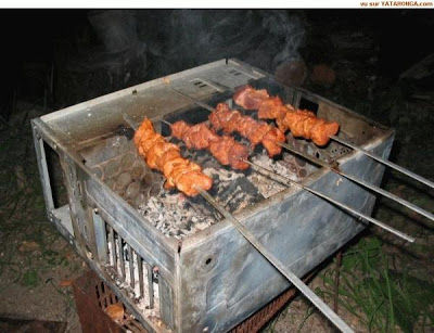 Turn your old PC into a barbeque grill