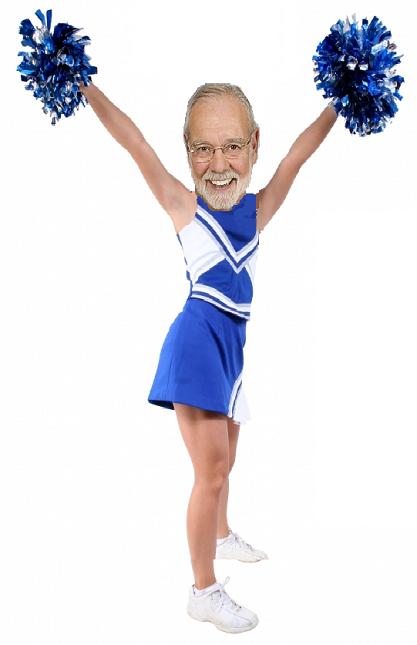 The MSG Cheerleader, Stan Fischler