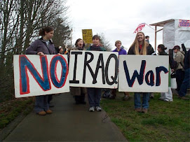 Manifestación por la guerra
