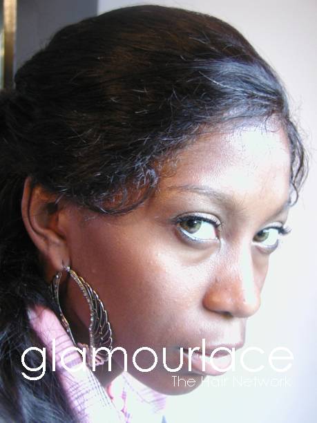 See the amazingly natural hairline of the new Glamourlace Wig