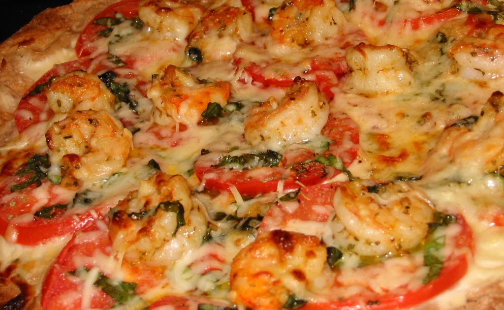 Boston Chef: Shrimp Alfredo Pizza