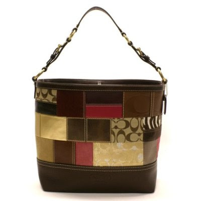 ... COACH HANDBAGS, HOLIDAY PATCHWORK SHOULDER TOTE Style Number 10434