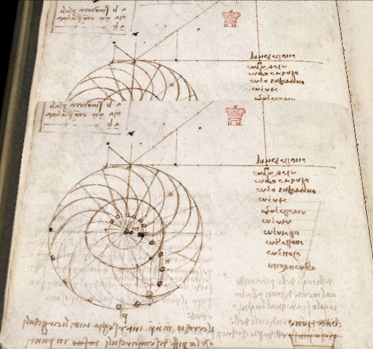 Leonardo manuscript at British Library