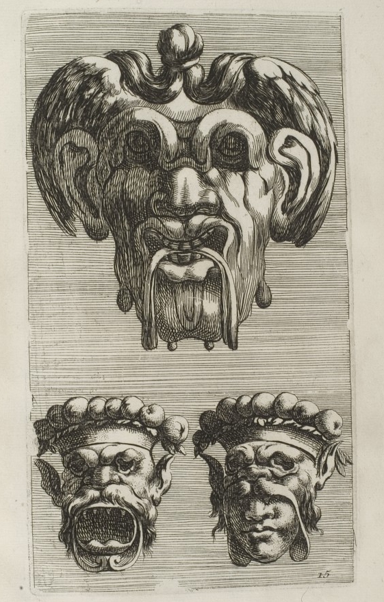 3 grotesque face designs