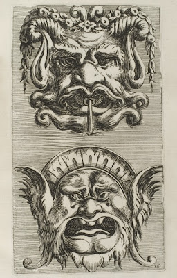 ornamental grotesque faces