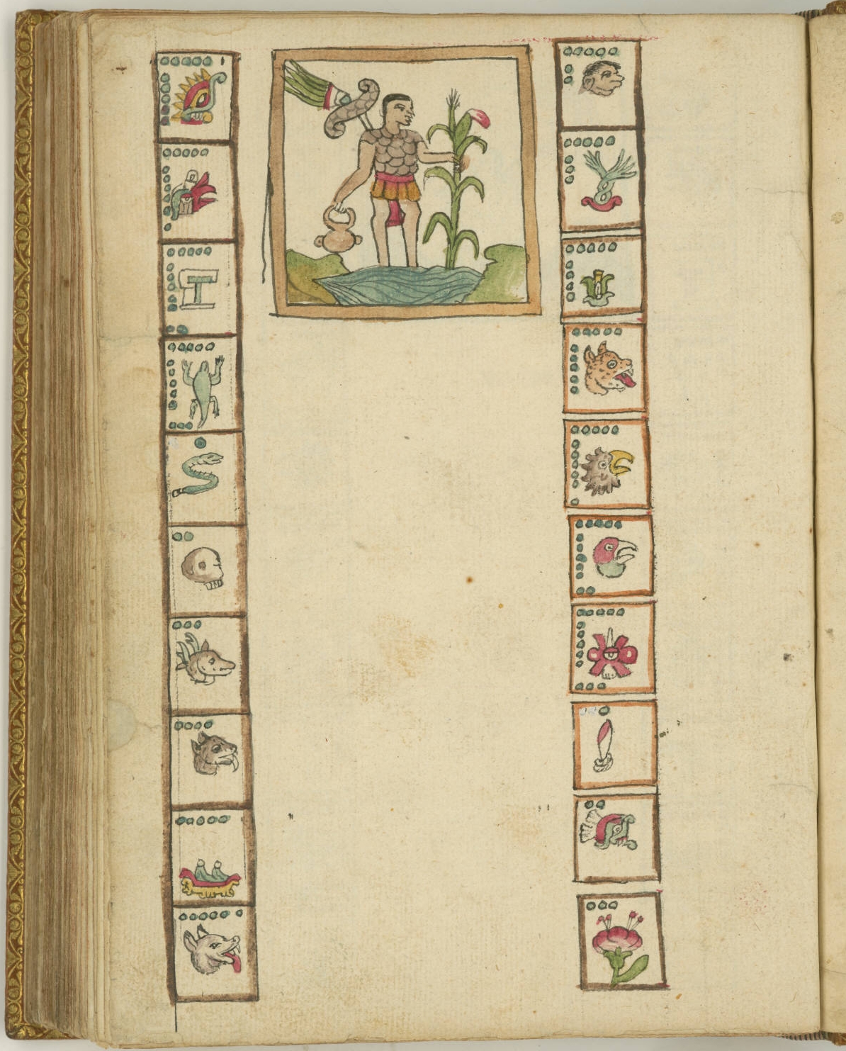 Aztec Calendar - Toval/Ramirez manuscript