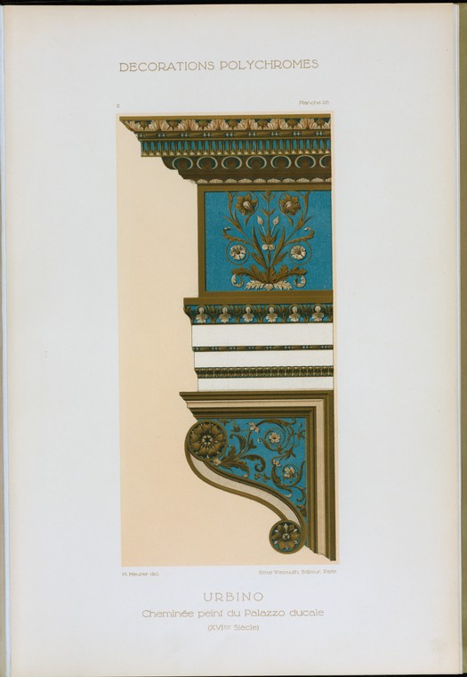 [Urbino+-+cheminée+peint+du+Palazzo+ducale+(XVIme+siècle).jpg]