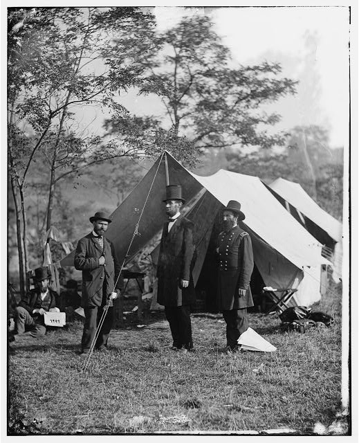 [[Antietam,+Md.+Allan+Pinkerton,+President+Lincoln,+and+Maj.+Gen.+John+A.+McClernand+Alexander+Gardner+Photographer.jpg]