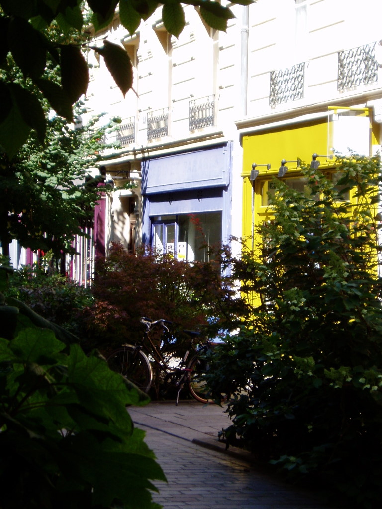 [pink+purple+and+yellow+storefronts+in+marais.JPG]