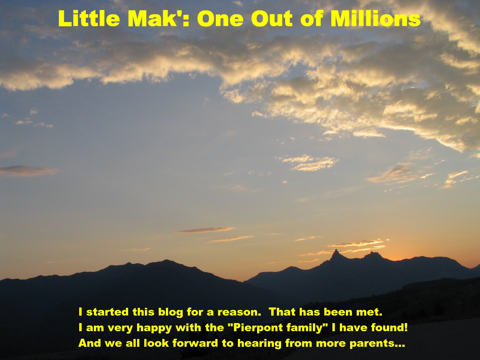 Little Mak': One out of Millions
