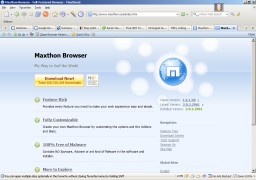 Maxthon site in Maxthon browser.. by Vish..!