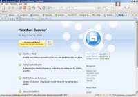 Maxthon site in Maxthon browser.. by Vish..!