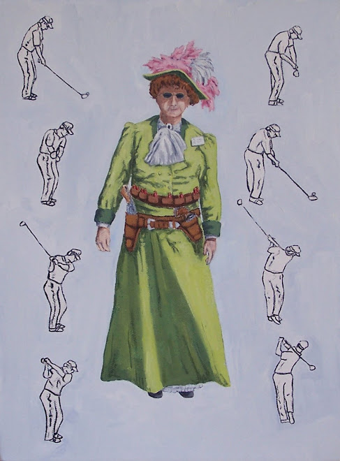 "Western Swing" 2007, oil on canvas, 9" x 12"