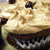 Chocolate Starbucks Espresso Cupcakes with Cappuccino Frosting