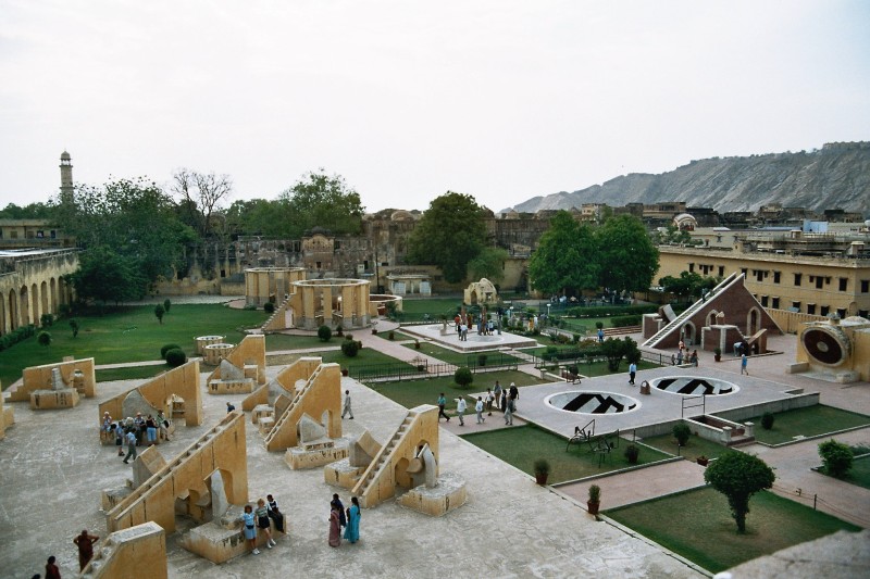 Planetarium Jantar Mantar in Jaipur, Indien