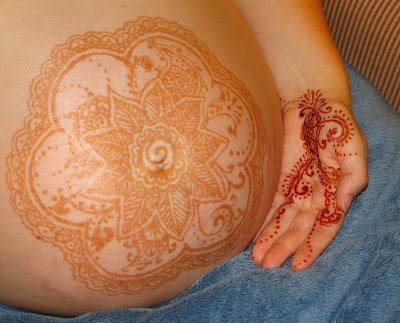 Henna Tattoo Flower Mouse Pad by sixteenthkid. Henna Tattoo Flower