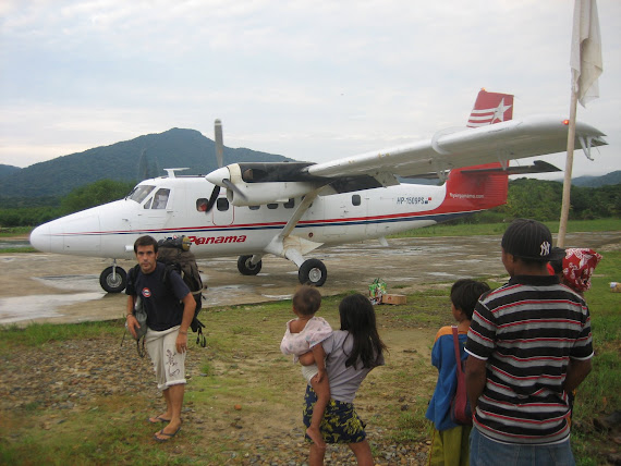 Avioneta para llegar a Kuna Yala