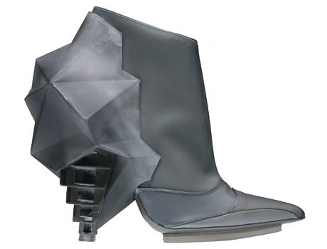 [Balenciaga+by+Nicolas+Ghesquiere+grey+sculptural+ankle+boots.jpg]
