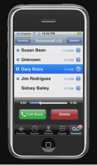iphone voicemail