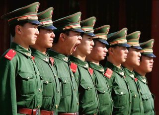 militaire chinois fatigue