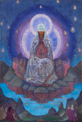 Nicholas Roerich ou découverte d'un grand peintre ésothérique Roerich+the+mother+of+the+world